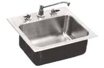 Image of Just Manufacturing Ss Sink OD22INX22INX10.5INDEEP SLX2222AGR