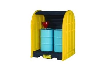 Image of Justrite 2 Drum Drumshed &amp; Pallet 28675, Unit EA