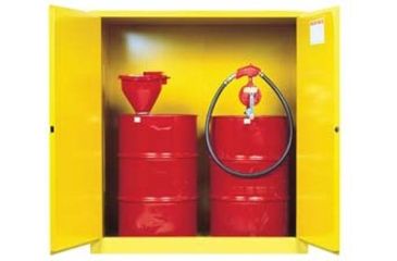 Image of Justrite Cabinet 2-DR Man Vert 110GL 899100