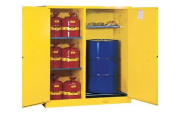 Image of Justrite Cabinet Flam Combo Yl Ex 115G 899260