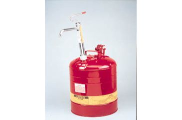 Image of Justrite Can Lab Safe W/TOP Faucet 5GAL 10877