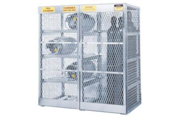 Image of Justrite Combo Cyl Locker V5-10 H10 23008