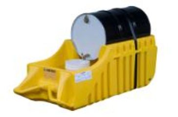 Image of Justrite Drum Caddy Indoor Yel 28662, Unit EA