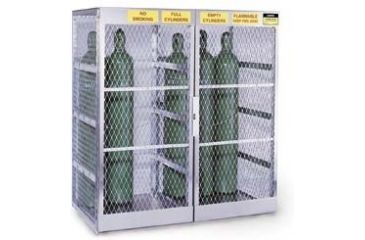 Image of Justrite Locker 6 Cylinder Horizontal 23002