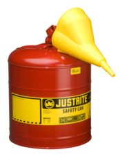 Image of Justrite Safe Can Red 5g/19l 7150100, Unit EA
