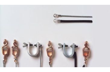 Image of Justrite Wire Antistatc Dual Alig Clip 08500