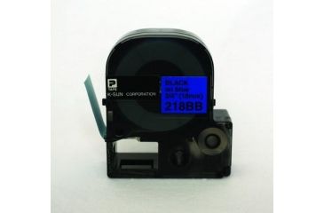 Image of K-Sun Label 3/4BLACK On Blue Tape 218BB