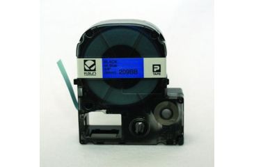 Image of K-Sun Label 9MM Black On Blue Tape 209BB