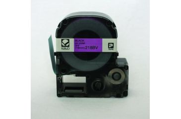Image of K-Sun LABEL3/4BLACK On Violet Tape 218BV