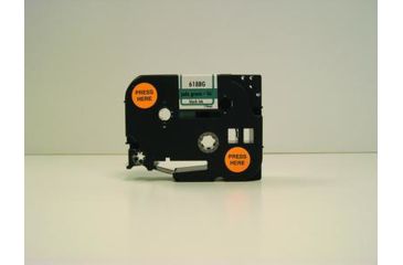 Image of K-Sun Tape 3/4 Black On Jade Green 618BG