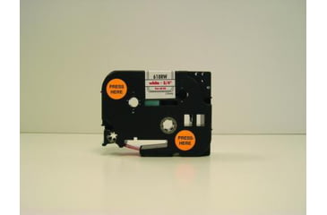 Image of K-Sun Tape 3/4 True Red On White 618RW