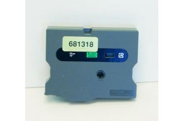 Image of K-Sun Tape Black On Green 1/2IN 681318