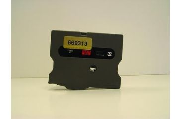 Image of K-Sun Tape Black On Red 1/2IN 669313