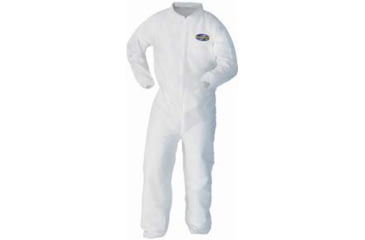 Image of Kimberly Clark Coverall Komfrtgr Wht Lrg CS25 40053