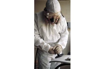 Image of Kimberly Clark Cvrall Repel Wht H+B CS25 Xl 45434