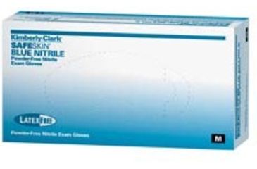 Image of Kimberly Clark Gloves Nitrile Ns Blu Sm PK100 N220