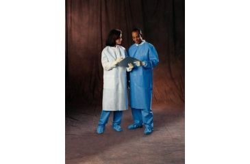 Image of Kimberly Clark Lab Coat BASIC+ Wht M CS25 10021