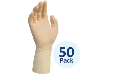 Image of Kimberly Clark Safeskin Critical Natural Rubber Latex Hand-Specific Gloves, Kimberly-Clark HC1310 Pair Packed, 50 Pair Per Bag, Pack