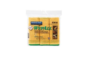 Image of Kimberly Clark Wiper Microfiber Yellow CS24 83610