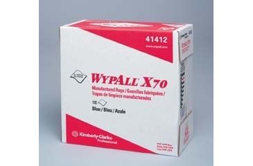 Image of Kimberly Clark Wypall X 70 Workhorse Blue 41412-50