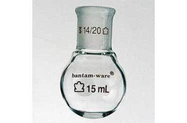 Image of Kimble/Kontes Flask Round Bttm 25ML 14/20 Bw 294000-0025