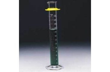 Image of Kimble/Kontes KIMAX Brand Single Metric Scale Graduated Cylinders, Class B, Pour Spout 20024 100