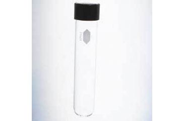 Image of Kimble/Kontes KIMAX Culture Tubes, Reusable, with Screw Cap, Kimble Chase 45066A 16125 With PTFE-Faced Rubber-Lined Caps