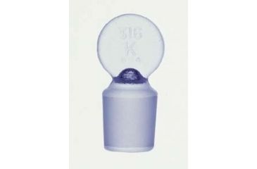 Image of Kimble/Kontes KIMAX Glass Pennyhead [ST] Stoppers, Flask Length, Kimble Chase 41900R 38