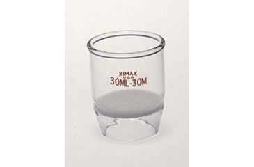 Image of Kimble/Kontes KIMAX Gooch Crucibles, High Form, with KIMFLOW Fritted Disc, Kimble Chase 28250 302