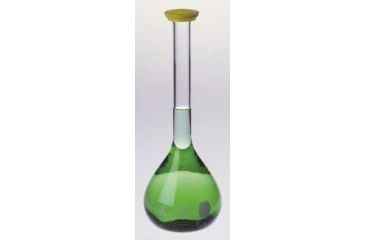 Image of Kimble/Kontes KIMAX Volumetric Flasks with Snap Cap, Class A, Serialized and Certified, Kimble Chase 28012 1000