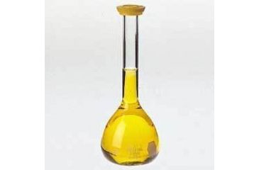 Image of Kimble/Kontes KIMAX Volumetric Flasks with Snap Cap, Class B, Kimble Chase 28010 10
