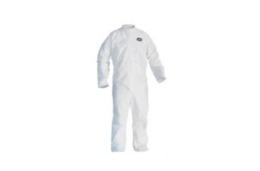 Image of Kleenguard A30 Breathable Splash &amp; Particle Protection Coverall, White, XXXL 46006
