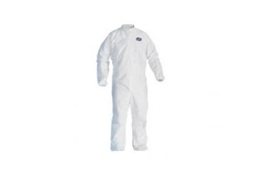 Image of Kleenguard A30 Breathable Splash &amp; Particle Protection Coverall, White, Medium 46102