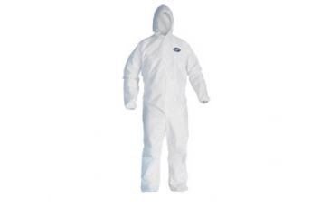 Image of Kleenguard A30 Breathable Splash &amp; Particle Protection Coverall, White, XXXL 46116
