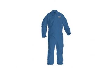 Image of Kleenguard A60 Bloodborne Pathogen &amp; Chemical Splash Protection Coverall, Blue, XXXXL 45237