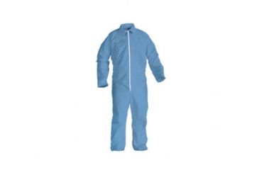 Image of Kleenguard A65 Flame Resistant Coveralls, Blue, XL 45314