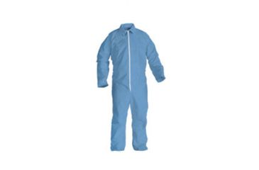 Image of Kleenguard A65 Flame Resistant Coveralls, Blue, XXXXL 45317