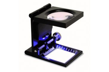Image of Konus 6x Illuminated LED Linen Tester,5.5x5x4.5cm 3056