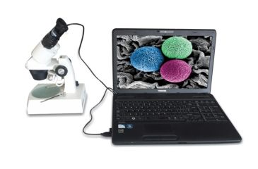 Image of Konus Microvue Digital Eyepiece For Microscope - 1.3Mp Resolution, Black 5830 MICROVUE