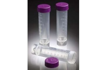 Image of Labcon SuperClear Ultra-High Performance Freestanding Centrifuge Tubes with Flat Caps, Polypropylene 3095-870-306 Nonsterile Tubes