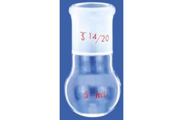 Image of Labglass/Wilmad Flask Rnd Btm 1N 50ML 24/40 LG-7220-140