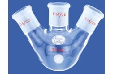 Image of Labglass/Wilmad Flask Rnd Btm 3NECK 250ML LG-7331-182