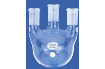 Image of Labglass/Wilmad Flask Round Bottom 3NECK 500ML LG-7330-186