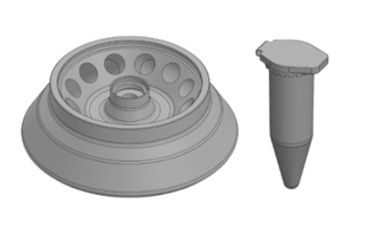Image of Labnet 12 x 5ml Angle Rotor for 226R C0226-125