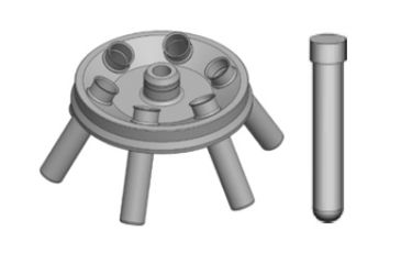 Image of Labnet 6 x 10ml Angle Rotor for 226R C0226-610