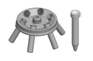 Image of Labnet 6 x 15ml Angle Rotor for 226R C0226-615