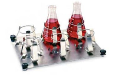 Image of Labnet Flask Platform With 6x250 Ml Flask Clamps H1200-250A