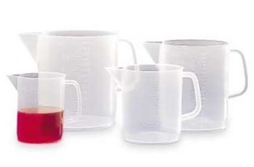 Image of Labnet Grad. Beaker With Handle Short Pp 3000ml