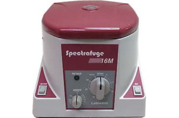 Image of Labnet Spectrafuge 16M Complete, 18x1pt5ml Rotor, 120V, Red Accents C0160-R