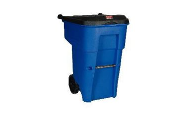 Image of Lagasse Brothers Brute Rollout Container 55G Yl RCP 9W27 YEL